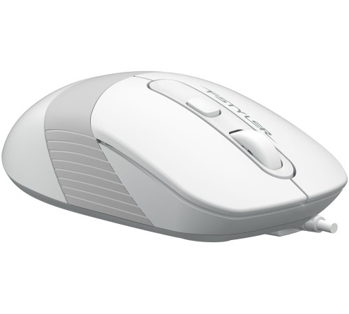 Мышь A4Tech Fstyler FM10S белый/серый оптическая (1600dpi) silent USB (3but) Мышь A4Tech Fstyler FM10S белый/серый оптическая (1600dpi) silent USB (3but)