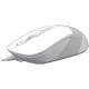 Мышь A4Tech Fstyler FM10S белый/серый оптическая (1600dpi) silent USB (3but)