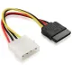 Кабель Premier 6-096-SATA-PS SATA Molex 8981 0.15м пакет