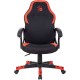 Кресло игровое A4Tech Bloody GC-190 черный/красный текстиль/эко.кожа крестов. пластик