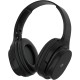 Гарнитура накладные Digma BT-18 черный/черный беспроводные bluetooth оголовье (BT18B)