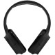 Гарнитура накладные Digma BT-18 черный/черный беспроводные bluetooth оголовье (BT18B)