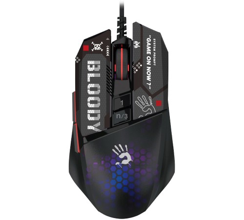Мышь A4Tech Bloody W60 Max Mini черный оптическая (12000dpi) USB (9but) Мышь A4Tech Bloody W60 Max Mini черный оптическая (12000dpi) USB (9but)