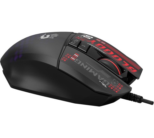 Мышь A4Tech Bloody W60 Max Mini черный оптическая (12000dpi) USB (9but) Мышь A4Tech Bloody W60 Max Mini черный оптическая (12000dpi) USB (9but)