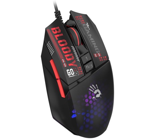 Мышь A4Tech Bloody W60 Max Mini черный оптическая (12000dpi) USB (9but) Мышь A4Tech Bloody W60 Max Mini черный оптическая (12000dpi) USB (9but)