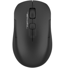 Мышь A4Tech Fstyler FG16C Air черный оптическая (2000dpi) беспроводная USB для ноутбука (3but)