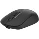 Мышь A4Tech Fstyler FG16C Air черный оптическая (2000dpi) беспроводная USB для ноутбука (3but)