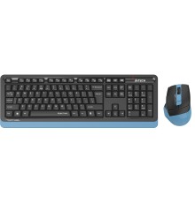 Клавиатура + мышь A4Tech Fstyler FGS1035Q клав:черный/синий мышь:черный/синий USB беспроводная Multimedia (FGS1035Q NAVY BLUE)