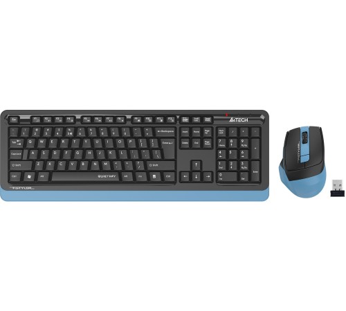 Клавиатура + мышь A4Tech Fstyler FGS1035Q клав:черный/синий мышь:черный/синий USB беспроводная Multimedia (FGS1035Q NAVY BLUE) Клавиатура + мышь A4Tech Fstyler FGS1035Q клав:черный/синий мышь:черный/синий USB беспроводная Multimedia (FGS1035Q NAVY BLUE)