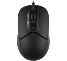 Мышь A4Tech Fstyler FM12ST черный оптическая (1200dpi) silent USB для ноутбука (2but)