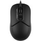 Мышь A4Tech Fstyler FM12ST черный оптическая (1200dpi) silent USB для ноутбука (2but)