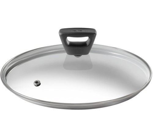 Сковорода Tefal Force 4218924 круглая 24см покрытие: антипригарное ручка несъемная (с крышкой) черный (9100048321)