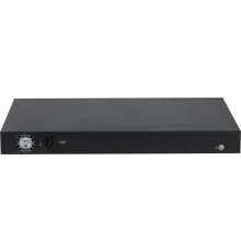 DAHUA DH-S4220-16GT-240 20-портовый гигабитный управляемый коммутатор с PoE, уровень L2, 16xRJ45 1Gb PoE, 2xRJ45 1Gb, 2xSFP 1Gb, суммарно до 240Вт, коммутация 56 Гбит/с, MAC-таблица 8к, металл