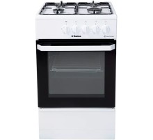 Плита Газовая Hansa FCGW510029A белый реш.сталь