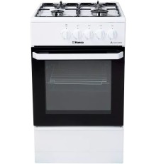 Плита Газовая Hansa FCGW510029A белый реш.сталь