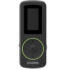 Плеер Flash Digma R4 8Gb черный/0.8"/FM/microSDHC/clip