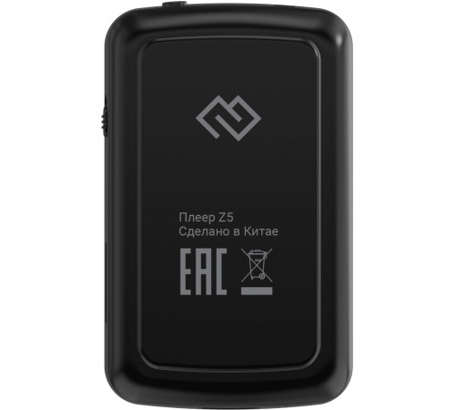 Плеер Hi-Fi Flash Digma Z5 BT 16Gb черный/1.54"/FM/microSD/microSDHC/clip