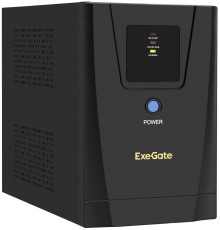 Exegate EP285496RUS ИБП ExeGate SpecialPro UNB-1500.LED.AVR.C13.RJ.USB <1500VA/950W, LED, AVR, 6*IEC-C13, RJ45/11, USB, Black>