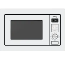 Микроволновая печь Domfy DM2540BW WG 25л. 900Вт белый (встраиваемая)