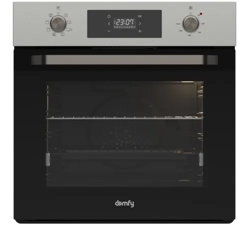 Духовой шкаф Электрический Domfy DM6642EO IX серебристый Духовой шкаф Электрический Domfy DM6642EO IX серебристый