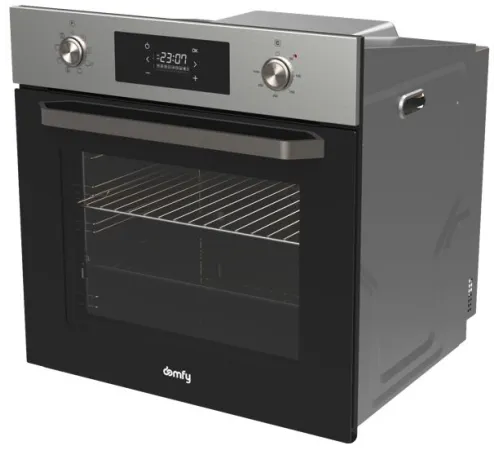 Духовой шкаф Электрический Domfy DM6642EO IX серебристый Духовой шкаф Электрический Domfy DM6642EO IX серебристый