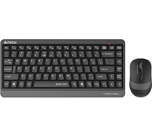 Клавиатура + мышь A4Tech Fstyler FGS1110Q клав:черный/серый мышь:черный/серый USB беспроводная Multimedia Клавиатура + мышь A4Tech Fstyler FGS1110Q клав:черный/серый мышь:черный/серый USB беспроводная Multimedia