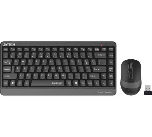 Клавиатура + мышь A4Tech Fstyler FGS1110Q клав:черный/серый мышь:черный/серый USB беспроводная Multimedia Клавиатура + мышь A4Tech Fstyler FGS1110Q клав:черный/серый мышь:черный/серый USB беспроводная Multimedia