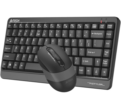 Клавиатура + мышь A4Tech Fstyler FGS1110Q клав:черный/серый мышь:черный/серый USB беспроводная Multimedia Клавиатура + мышь A4Tech Fstyler FGS1110Q клав:черный/серый мышь:черный/серый USB беспроводная Multimedia