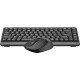 Клавиатура + мышь A4Tech Fstyler FGS1110Q клав:черный/серый мышь:черный/серый USB беспроводная Multimedia