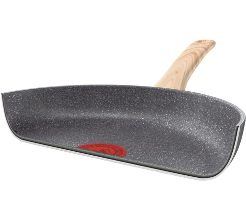 Сковорода Tefal Natural Force G2660772 круглая 30см покрытие: Mineralia+ non-stick ручка несъемная (без крышки) серый (2100118266)