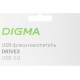 Флеш Диск Digma 256Gb DRIVE3 DGFUM256A30SR USB3.0 серебристый