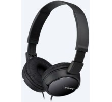 Гарнитура накладные Sony MDR-ZX110AP 1.2м черный проводные оголовье