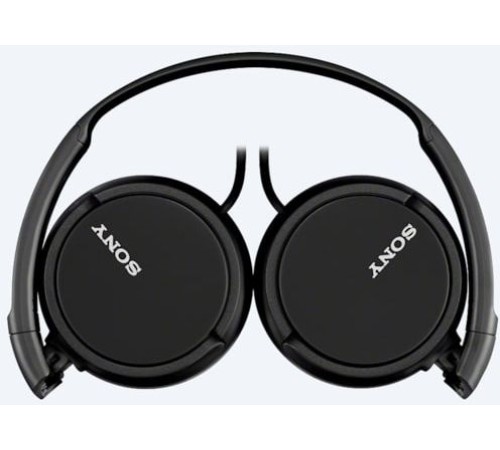 Гарнитура накладные Sony MDR-ZX110AP 1.2м черный проводные оголовье