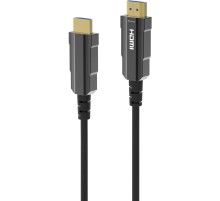 Кабель аудио-видео Digma HDMI (m)/HDMI (m) 30м. позолоч.конт. черный (HDMI-AOC2.1-30)
