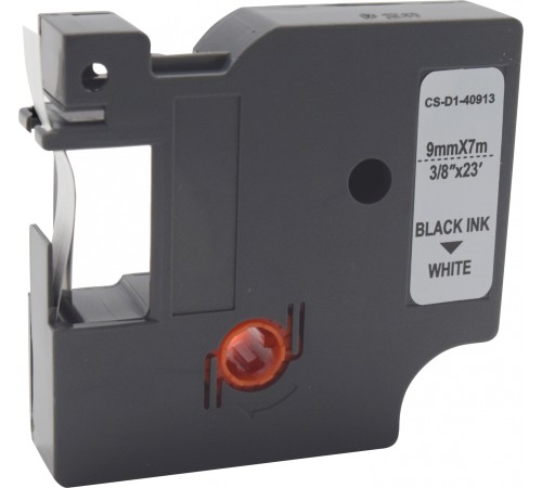 Картридж ленточный Cactus CS-D1-40913 40913 для Dymo LM 160, 210D, 280, PnP, 420P, 500 TS; Rhino Pro 6000, 5200, 4200