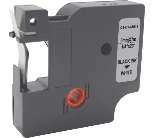 Картридж ленточный Cactus CS-D1-43613 43613 для Dymo LM 160, 210D, 280, PnP, 420P, 500 TS; Rhino Pro 6000, 5200, 4200
