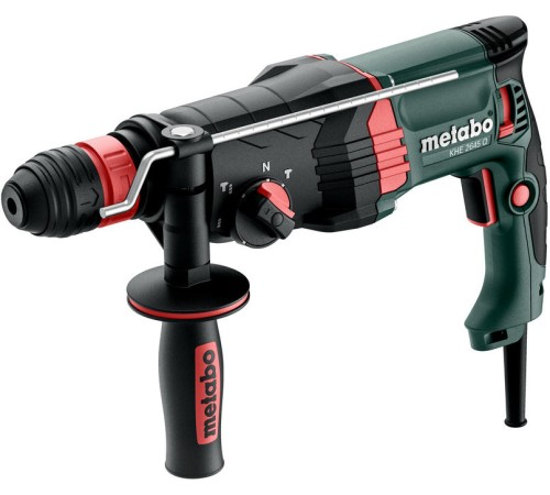 Перфоратор Metabo KHE 2645 Q патрон:SDS-plus уд.:2.9Дж 850Вт (кейс в комплекте) Перфоратор Metabo KHE 2645 Q патрон:SDS-plus уд.:2.9Дж 850Вт (кейс в комплекте)