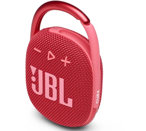 Колонка порт. JBL Clip 4 красный 5W 1.0 BT 15м 500mAh (JBLCLIP4REDAM)