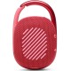 Колонка порт. JBL Clip 4 красный 5W 1.0 BT 15м 500mAh (JBLCLIP4REDAM)