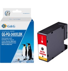 Картридж струйный G&G GG-PGI-2400XLBK PGI-2400XL BK черный (74.6мл) для Canon Maxify iB4040/iB4140/МВ5040/MB5140/МВ5340/MB5440