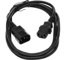 Кабель-удлинитель Premier 5-284 IEC C13 IEC C14 1.8м (5-284(0.5) 1.8) черный (Bulk)