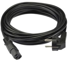 Кабель Premier 5-280 IEC C13 Евровилка угловой 10м (5-280(1.0) 10.0) черный (Bulk)
