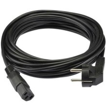 Кабель Premier 5-280 IEC C13 Евровилка угловой 10м (5-280(1.0) 10.0) черный (Bulk)
