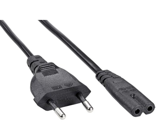 Кабель Premier 5-180 IEC C7 (2-pin) Евровилка 1.5м (5-180(0.75) 1.5) черный (Bulk) Кабель Premier 5-180 IEC C7 (2-pin) Евровилка 1.5м (5-180(0.75) 1.5) черный (Bulk)