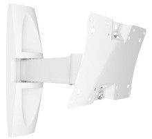 Кронштейн для телевизора Holder LCDS-5063 белый 19"-32" макс.30кг настенный поворот и наклон