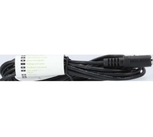 Адаптер аудио Hama H-205104 Jack 3.5 (m)/Jack 3.5 (f) 2.5м. черный (00205104)