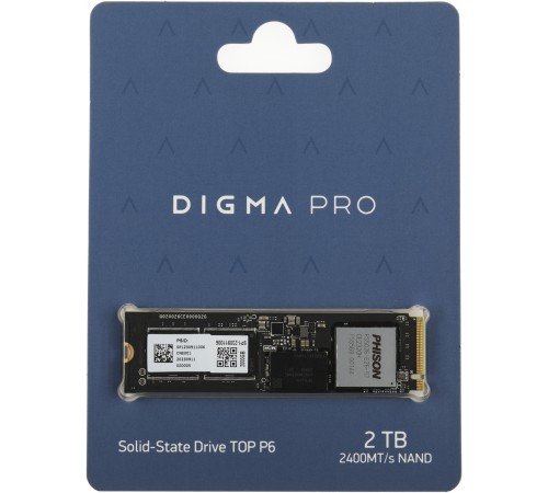 Накопитель SSD Digma PCIe 5.0 x4 2TB DGPST5002TP6T4 Pro Top P6 M.2 2280