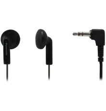 Наушники вкладыши Panasonic RP-HV094GU-K 1.2м черный проводные в ушной раковине