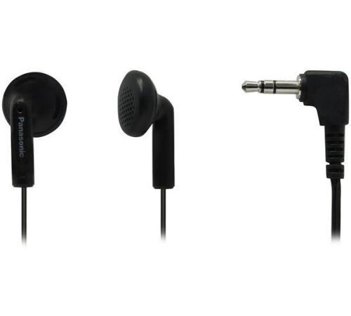 Наушники вкладыши Panasonic RP-HV094GU-K 1.2м черный проводные в ушной раковине Наушники вкладыши Panasonic RP-HV094GU-K 1.2м черный проводные в ушной раковине
