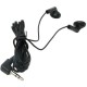 Наушники вкладыши Panasonic RP-HV094GU-K 1.2м черный проводные в ушной раковине